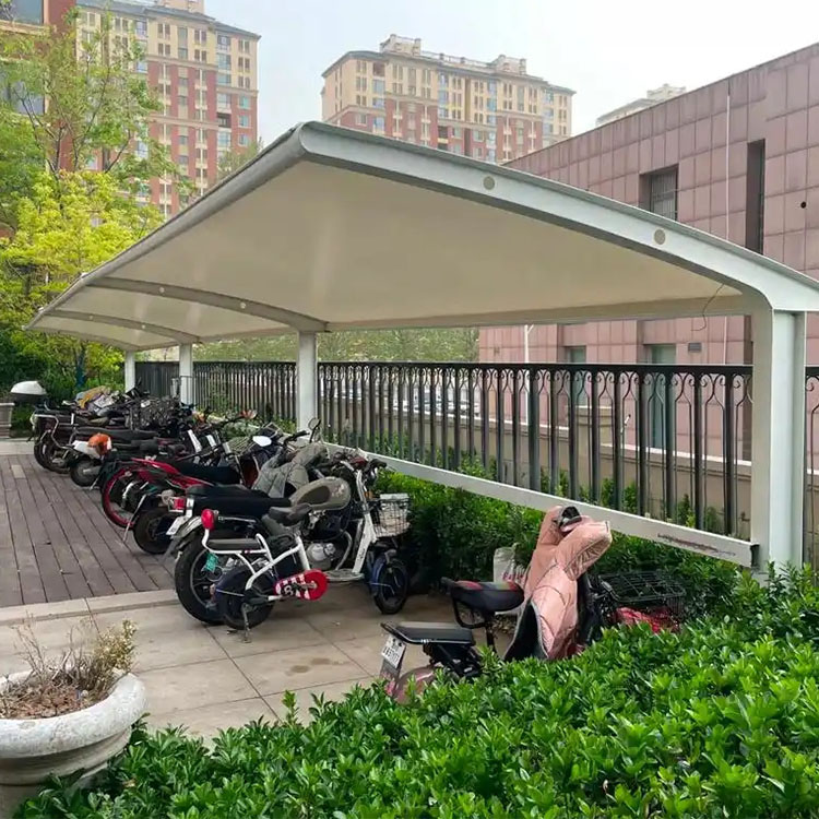 宜阳县膜结构电动车棚